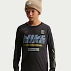 Nike Sportswear Big Kids' Long-Sleeve T-Shirt