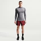 Pánské fitness tričko Nike Pro Dri-FIT s dlouhým rukávem a stojáčkem