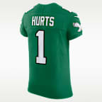 Jalen Hurts Philadelphia Eagles Men's Nike Dri-FIT NFL Elite Football Jersey