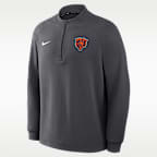 Chicago Bears Par Men's Nike Therma-FIT NFL Half-Zip Pullover