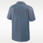 Polo universitario marca Jordan Dri-FIT para hombre North Carolina Tour Stripe