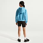 Nike Sportswear Studio Fleece Big Kids' (Girls') Oversized Full-Zip Hoodie