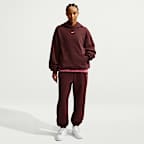 Nike Studio Fleece Medium Weight Women's Oversized Pullover Hoodie