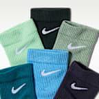 Meias de cano médio Nike Everyday Elevated (6 pares)