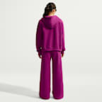 Pants de tiro medio y pierna amplia para mujer Nike Studio Fleece Medium Weight