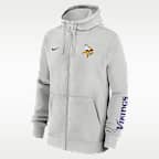 Minnesota Vikings Club Men's Nike NFL Full-Zip Hoodie