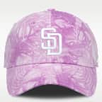 Gorra Nike de la MLB ajustable para mujer San Diego Padres Club