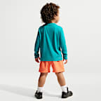 Playera de manga larga Dri-FIT con gráfico infantil Nike