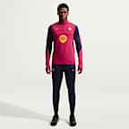 F.C. Barcelona Strike Men's Nike Dri-FIT Football Knit Drill Top