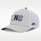 Gorra de rejilla universitaria Nike ajustable para hombre North Carolina Legacy Basketball Rise
