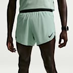 Shorts de correr Dri-FIT ADV de 10 cm con forro de ropa interior para hombre Nike AeroSwift