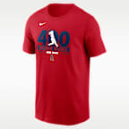 Playera Nike de la MLB para hombre Mike Trout Los Angeles Angels 400 Home Runs