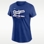 Los Angeles Dodgers 2025 Postseason Authentic Collection Women's Nike MLB T-Shirt