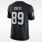 Brock Bowers Las Vegas Raiders Men's Nike Dri-FIT NFL Stitched Limited Jersey