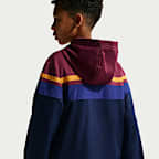 F.C. Barcelona Home Older Kids' Nike Dri-FIT Football Hooded Tracksuit