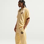 Męskie spodnie z dzianiny ze ściągaczami Nike Solo Swoosh