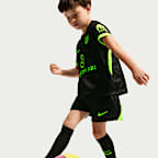 Atlético Madrid 2026 Stadium Away Younger Kids' Nike Football Replica 3-Piece Kit