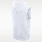 Sudadera con gorro sin cierre sin mangas Nike Dri-FIT de la NFL para hombre Buffalo Bills Rivalries Collection Sideline