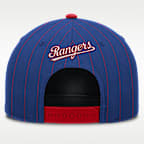 Texas Rangers Cooperstown Rise Men's Nike MLB A-Frame Adjustable Hat