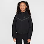 Nike Sportswear Tech Fleece Girls' Full-Zip Hoodie
