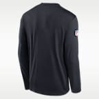 Miami Dolphins Rivalries Collection Sideline Legend Men's Nike Dri-FIT NFL Long-Sleeve T-Shirt