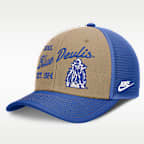 Gorra de rejilla universitaria Nike Dri-FIT ajustable para hombre Duke Legacy Rise