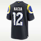 Puka Nacua Los Angeles Rams Rivalries Collection Men’s Nike NFL Game Jersey