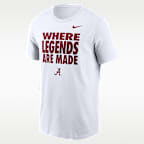 Alabama Sideline Slogan Men's Nike Dri-FIT College Long-Sleeve T-Shirt