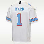 Jersey Game para niños talla grande Cameron Ward Tennessee Titans