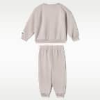 Conjunto de 2 piezas de sudadera de cuello redondo de tejido Fleece Multisport para bebé (12-24 M) Nike Sportswear