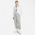 Pants de entrenamiento oversized de tiro medio para mujer Nike Sportswear Club Fleece