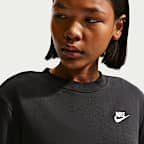 Sudadera con cuello redondo para mujer Nike Sportswear Club Fleece
