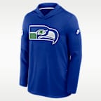 Seattle Seahawks Alt Men's Nike Dri-FIT NFL Long-Sleeve Hooded Top