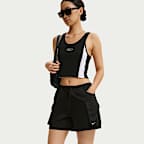 Nike Sportswear 女款寬鬆中腰梭織工裝短褲