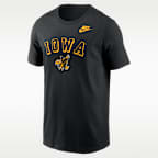 Playera universitaria Nike para hombre Iowa Legacy Nickname