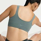 나이키 젠비 여성 라이트 서포트 라이틀리 라인드 스포츠 브라