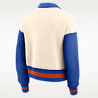 Florida Legacy Women's Nike College Cropped Oversized 1/4-Zip Crew