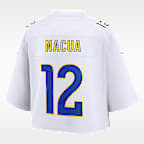 Puka Nacua Los Angeles Rams Women's Nike NFL Cropped Tundra Game Jersey