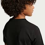 Playera para niños talla grande Nike Sportswear
