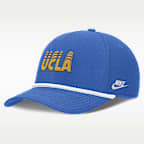 Gorra universitaria Nike ajustable para hombre UCLA Legacy Basketball Rope Rise
