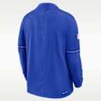 Los Angeles Rams Sideline Men's Nike Dri-FIT NFL 1/2-Zip Top
