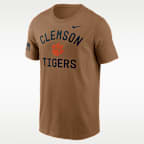 Playera universitaria Nike Dri-FIT para hombre Clemson 2026 Military Appreciation