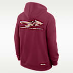 Florida State Sideline Men's Nike Dri-FIT College Full-Zip Hoodie