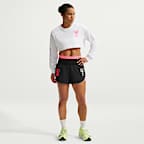 Nike After Dark Tour Women's Dri-FIT Super Cropped Running T-Shirt