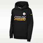 Pittsburgh Steelers Sideline Big Kids' Nike NFL Pullover Hoodie