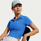 เสื้อโปโลแขนสั้นผู้หญิง Nike Sportswear Essential