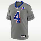 Jersey Nike de la NFL Game para hombre James Cook III Buffalo Bills