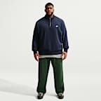 Pants de tejido Fleece con dobladillo abierto para hombre Nike Club