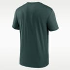 Playera universitaria Nike Dri-FIT para hombre Michigan State Primetime Arch Mantra Legend