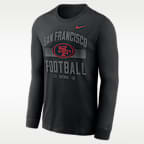 San Francisco 49ers Essential Men's Nike Dri-FIT NFL Long-Sleeve T-Shirt